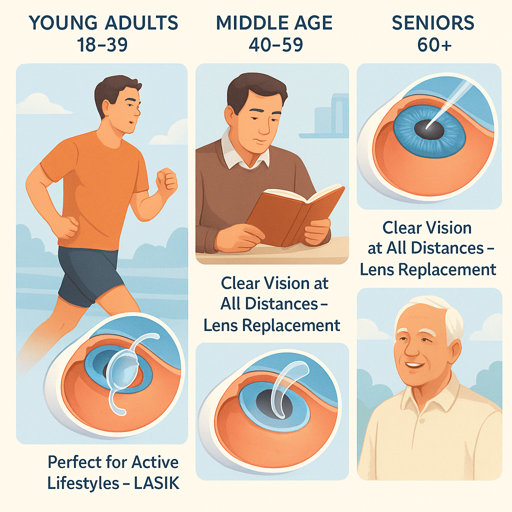 Vision Correction for Every Age