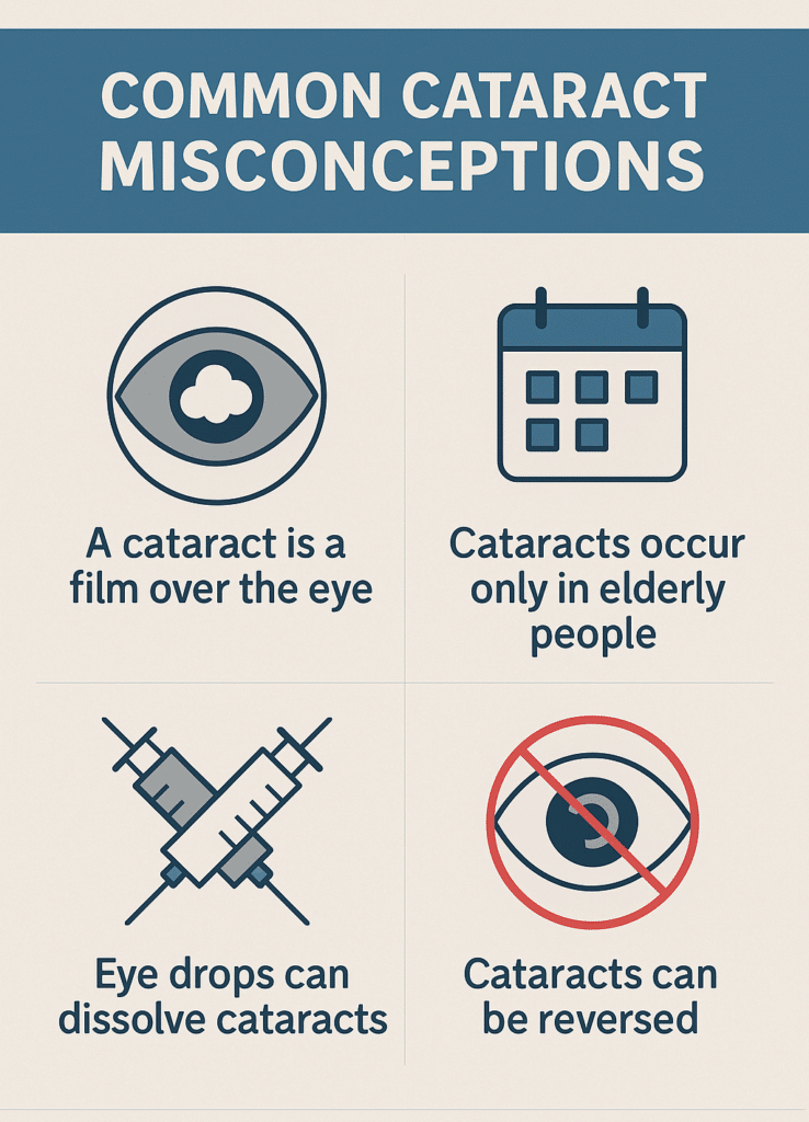 common cataract misconceptions